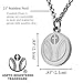 Baseball Necklace with Luke 1:37 Bible Verse – Stainless Steel Cross Necklace for Athletes & Sports Fans | Inspirational Gift for Baseball Players
