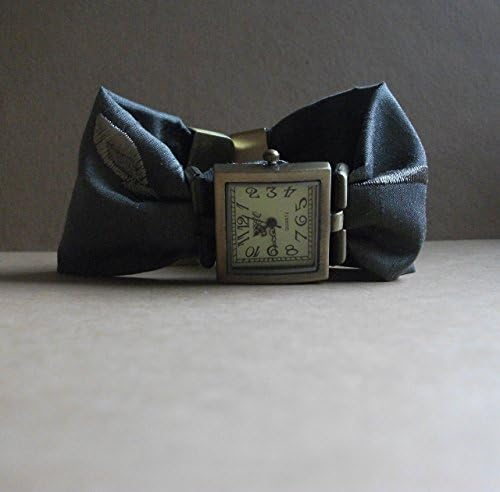 Fabric bracelet with a watch, one of a kind bracelet watch by JuSal08