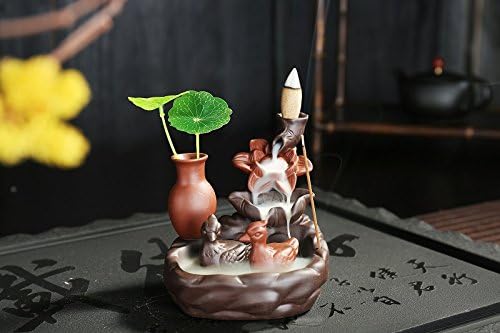 SWONVI Dog Cow Donkey Miniature Ornaments Kit Set With LED lights for DIY Fairy Garden Dollhouse Décor for Planter Decorative Fences (4 Tools)
