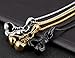 Hamoery Men Punk Stainless Steel Boxing Gloves Chain Pendant Necklace