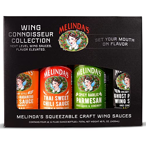 Melinda’s Wing Connoisseur Collection - Craft Wing Sauce & Condiment ...