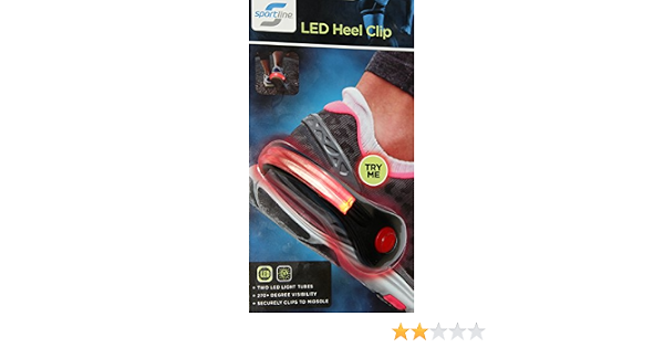Sportline LED Heel Clip Orange LN9537BK for sale online Sportline LED Heel Clip Orange LN9537BK for sale online