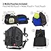 EJG Tactical Dog Molle Harness, with 3 Detachable Pouches & Velcro Area, No Pulling Design, Comfy Mesh Padding, Service Dog, Military Training, Hunting, Vest for Medium & Large Dog