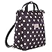 Cath Kidston Matt Oilcloth Multi Strap Backpack Crossbody Bag Polka Button Spot Colour Grape Capable for 13