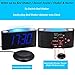 Loud Vibrating Alarm Clock Bed Shaker for Bedrooms Home Kitchen Desk, Heavy Sleepers Deaf Seniors Kids - Large Digital Display & Dimmer, Night Light, 2 USB Ports, Easy Set, 12/24 H DST, Battery Backup