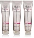 L'Oreal Paris EverStyle Curl Defining Gel, Alcohol-Free, 5.1 Fluid Ounce (Pack of 3)