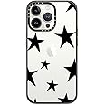 CASETiFY Compact iPhone 13 Pro Case [4 ft. 2X Military Grade Drop Protection/Slim/Lightweight] - Stars Black - Clear Black