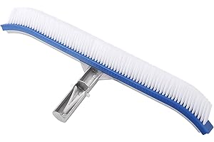18inch Plastic Swimming Pool Brush Aluminum Pool Floor and Wall Brushes Pond Spa Hot Spring Tools
