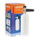 LemonBest Professional Car Washing Foam Cannon Lance High Pressure Adjustable Snow Foamer Car Wash Gun with Heavy Duty Bottle 34 oz