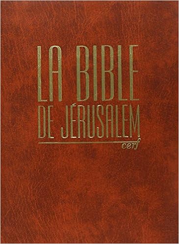 Amazon Fr La Bible De Jerusalem Edition Compacte Integra Orange Collectif Livres
