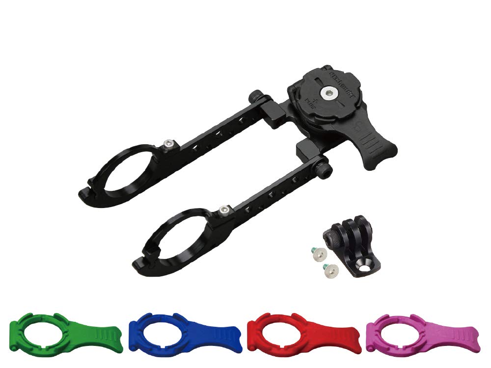 [レックマウントプラス] ナロー マウント R+Narrow1 スマートフォン用 回転可能 ハンドル径31.8mm アルミニウム商品画像