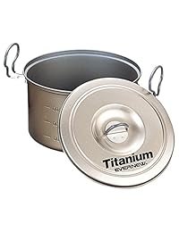 Evernew Titanium NS   Olla con asa, 2,6 L