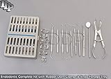 DDP ENDODONTIC COMPLETE KIT WITH RUBBER DAM CLAMPS & ENDO FORCEPS TRAY OPTIONAL