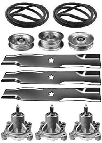 Lawnmowers Parts New Sears Craftsman GT5000 48" Lawn Mower Deck Rebuild Kit 174356 173921 174368