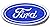 Ford Logo Sign Motorsport Car Racing Patch Sew Iron on Applique Embroidered T shirt Jacket Suit Custom BY SURAPAN