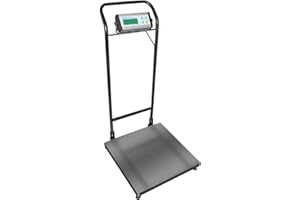 Adam Equipment CPWplus 35W Wheeled Floor Scale, 75lb/35kg Capacity, 0.02lb/10g Readability