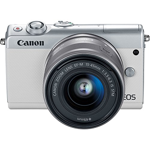 Canon-EOS-M100-Mirrorless-Digital-Camera-with-15-45mm-Lens-Silver-Basic-Photo-Accessory-Bundle