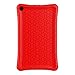 BMOUO Case for Fire 8 Tablet (7th and 8th Generation, 2017 and 2018 Release) - Light Weight Shock Proof Soft Silicone Back Cover for Fire 8, Red