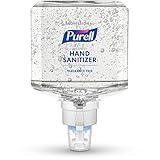 PURELL ES6 Professional Advanced Hand Sanitizer Gel Refill, Fragrance Free, 1200 mL Sanitizer Refill for PURELL ES6 Touch-Free Dispenser (Pack of 2) -  6460-02