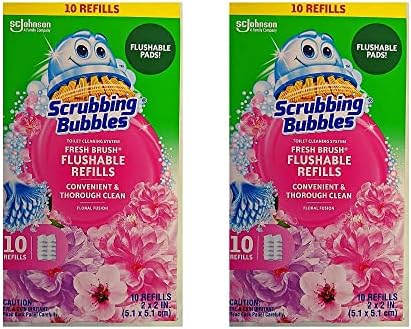 Aazon.co: Scrubbing Bubbles Fresh Brush Flushable Refill Pads For - View #7