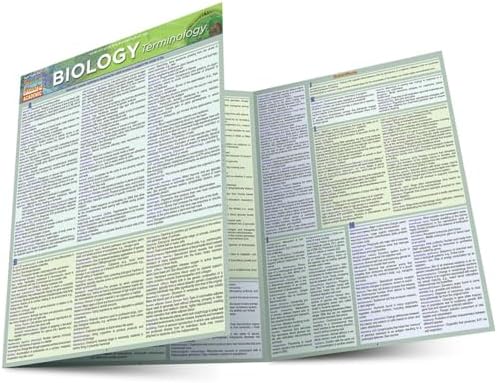 BIOLOGY Quick Study ACADEMIC 生物学 Biology: a QuickStudy Laminated Reference Guide (Quick Study