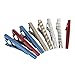 BMC 8pc Mix Colored Alloy Metal Mens Fashion Tie Bar Clips Set - Looking Sharp