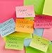 Amazon Basics Rectangular Sticky Notes, 1 3/8 x 1 7/8, Assorted Colors, 18-Pack