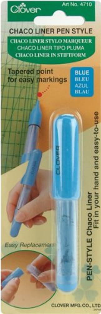 Clover Chaco Liner Pen Style, Blue