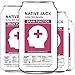 Native Jack Nitro Coffee, Infused With Brain Function Omega 3 Oils, 200mg of Caffeine (4 Count, 11 Fl Oz Each)