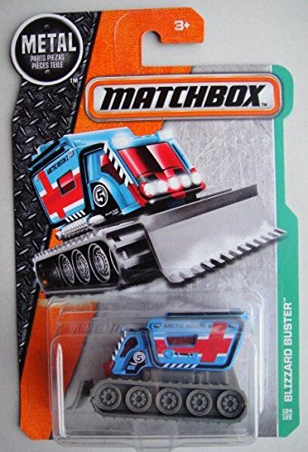MATCHBOX BLUE BLIZZARD BUSTER 104/125 METAL PARTS PIEZAS INTERNATIONAL CARD