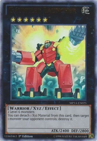 Yu-Gi-Oh! - Gauntlet Launcher (MP14-EN025) - Mega Pack 2014 - 1st Edition - Ultra Rare