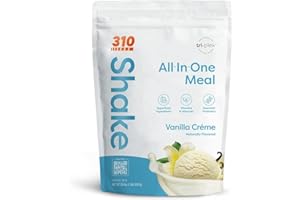 310 Nutrition All In One Meal Replacement Shake Fiber Rich Vegan Superfood Blend Natural Sweeteners Low Carb Shake, Keto & Paleo Friendly Gluten Free 26 Essential Vitamins & Minerals