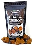 Chaga Mushroom Wild Harvested in Alaska, 8oz. Premium Quality, Direct from the source, 80+ Servings Caffeine Free Tea