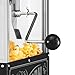 Nostalgia KPM200CTBK Vintage 2.5-Ounce Popcorn Cart with 5-Quart Bowl-45-Inches Tall, 2.5 oz, Black