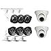 Q-See 8 Channel High Definition 720p Security System QC938-8Z1-1 with 1TB Hard Drive, 6 720p Bullet Cameras, 2 720p Dome Cameras, and 80'Night Vision