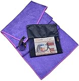 Sinland Ultra Absorbent Travel Towels Fast Drying Microfiber Sports Towel Bath Gym Towels 16inch X 321inch