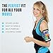 Galaxy S7,S6,S6 Edge,S5 Sports Armband - Great for Running, Cycling, Workouts or Any Fitness Activity -Sweat Proof - Lightweight & Comfortable - Build in Key +Credit Cards & Money Holder by DanForce