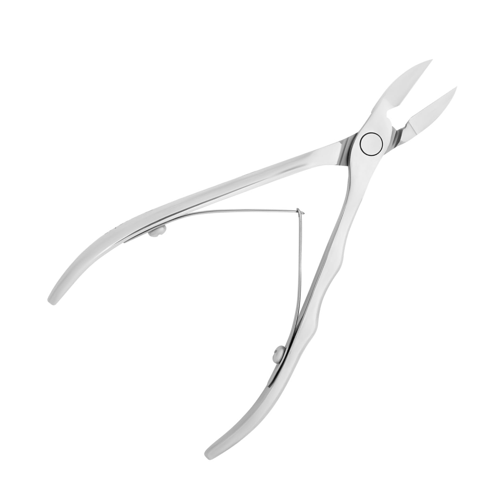 Staleks EXPERT 60 Nail Nippers 16 mm – Long Blades with Heel – Extended Grooved Handles for Precise Pedicure
