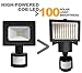 COB Solar Light, Magictec Solar Lights Outdoor, Solar Security Lighting Waterproof IP65, Warm /White Light for Home Garden Lawn Pool Yard Driveway Pathway School Villa Hotel, 2 Pack