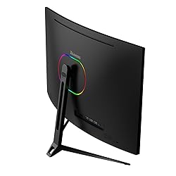 memzuoix 27 inch Curved Gaming Monitor QHD