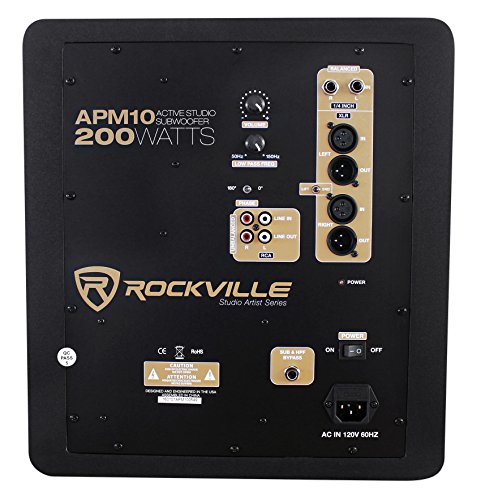 5 Rockville+APM10W+Powered+Subwoofer+Reference