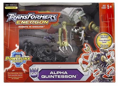 Transformers Energon Powerlinx Battles Mega Alpha Quintesson