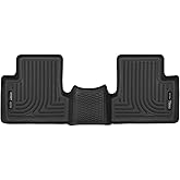 Husky Liners X-act Contour Floor Mats | Fits 2015-2023 Jeep Cherokee | 2nd Row, 1-pc Black - 55421