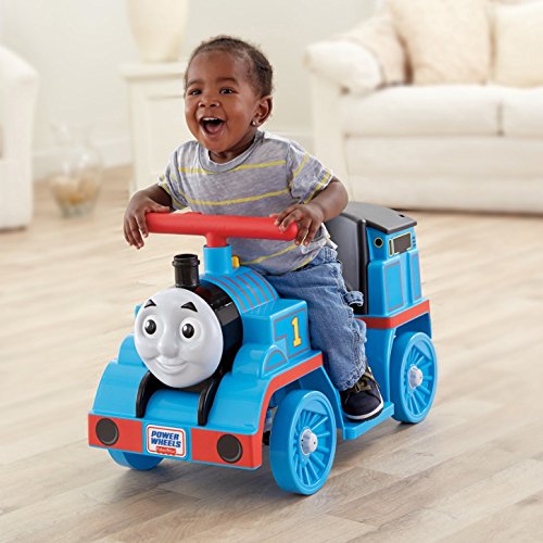 51kl9S7NgzL - Power Wheels Thomas &amp; Friends, Thomas Train with Track [Amazon Exclusive]