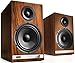 Audioengine HD6 150W Wireless Powered Bookshelf Speakers, Bluetooth aptX HD, USB 24-Bit DAC & Analog Amplifier (Walnut)thumb 1