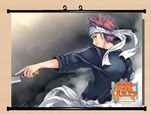 Cute Art Home Decor Anime Shokugeki no Soma Erina Nakiri Yukihira Souma Megumi Tadokoro scroll poster 23.6x17.7 Inches-044L
