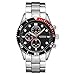Curren Watches Men Quartz Watch Luxury Military Wristwatches Fashion Casual Water Resistant Army Sports Watch with box 8028 (silver black)