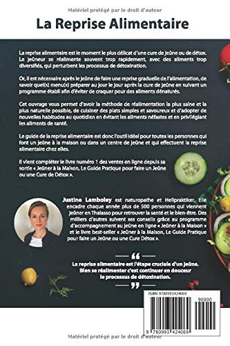 Amazon Fr La Reprise Alimentaire Jeuner A La Maison Lamboley Justine Casasnovas Thierry Livres
