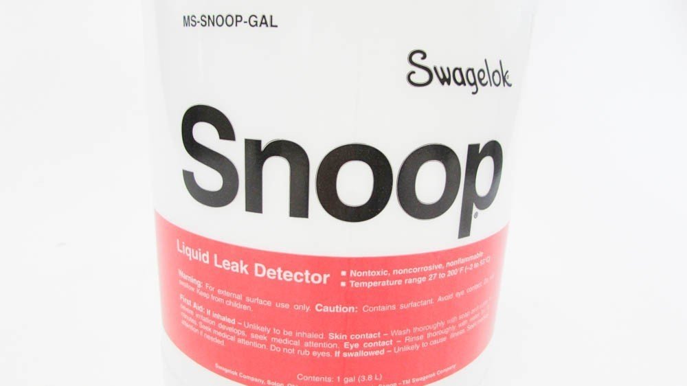 Swagelok MS-SNOOP-GAL Snoop Liquid Leak Detector: Amazon.com: Industrial & Scientific