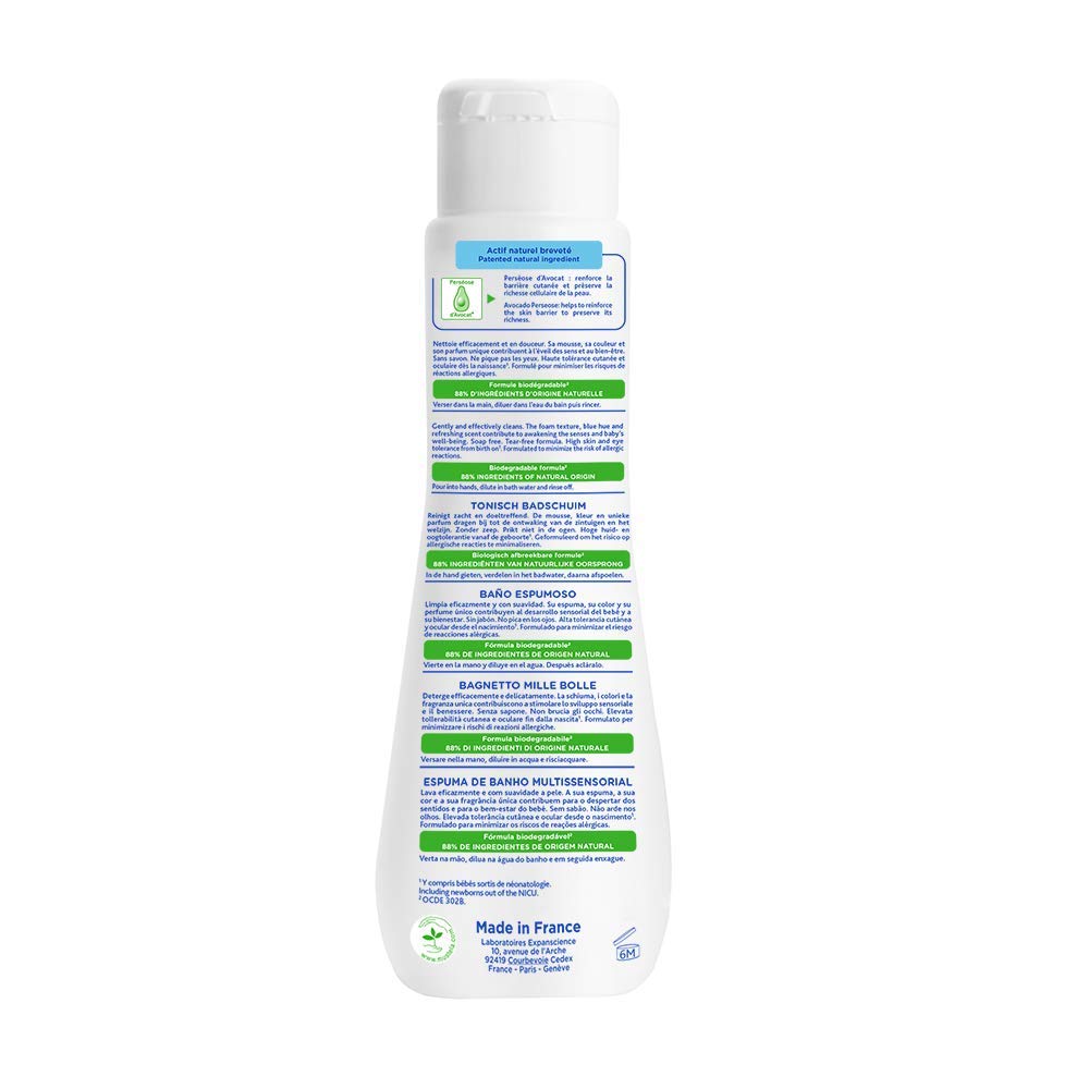 mustela baby bubble bath